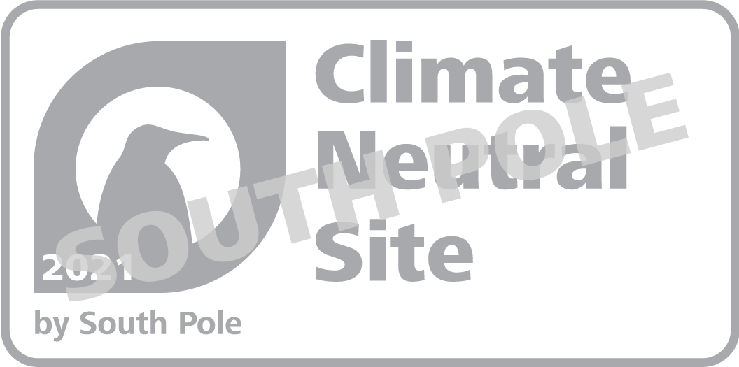 South Pole Climate Neutral Site Label