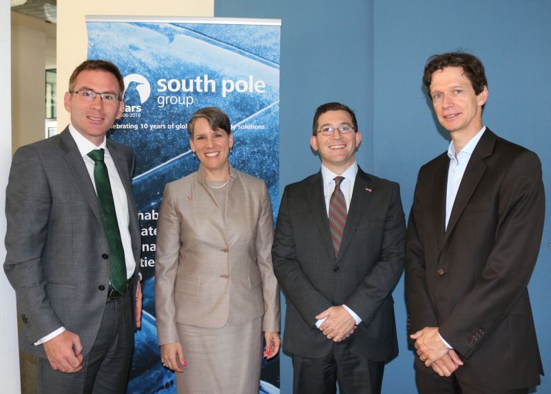 US Ambassador to Switzerland Suzi LeVine visits South Pole Group