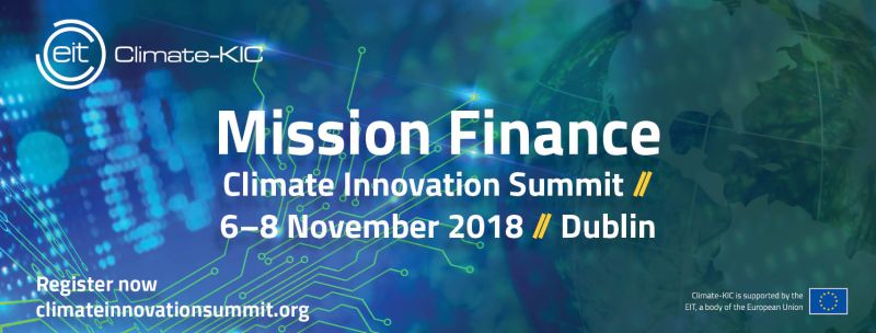 Climate Innovation Summit 2018