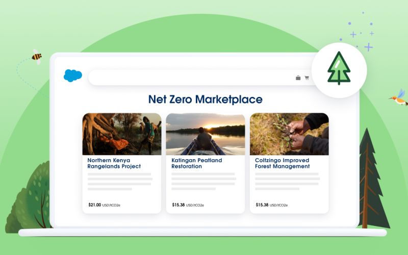 Salesforce Announces First-of-Its-Kind Carbon Credit Marketplace, Empowering Any Organization to Take Climate Action on Their Journey to Net Zero