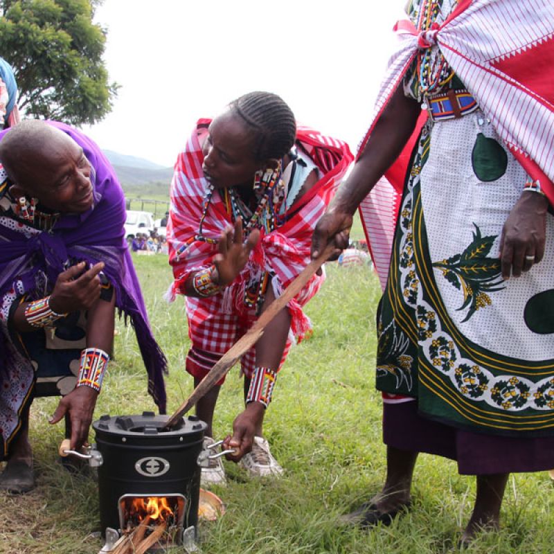 Cookstove project Maasai community