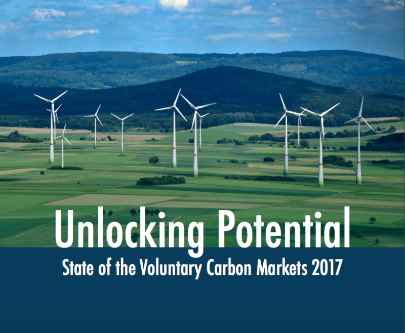 Webinar: Key Findings from the State of the Voluntary Carbon Markets 2017