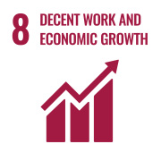 8. Decent work and economic growth