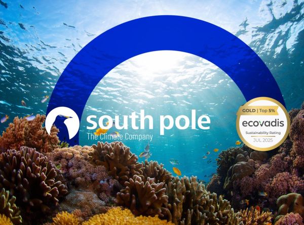 South Pole awarded EcoVadis Gold Medal for sustainability and integrity excellence