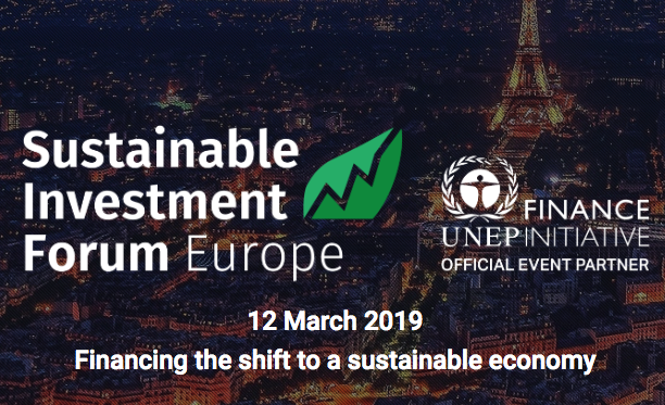 Sustainable Investment Forum Europe 2019
