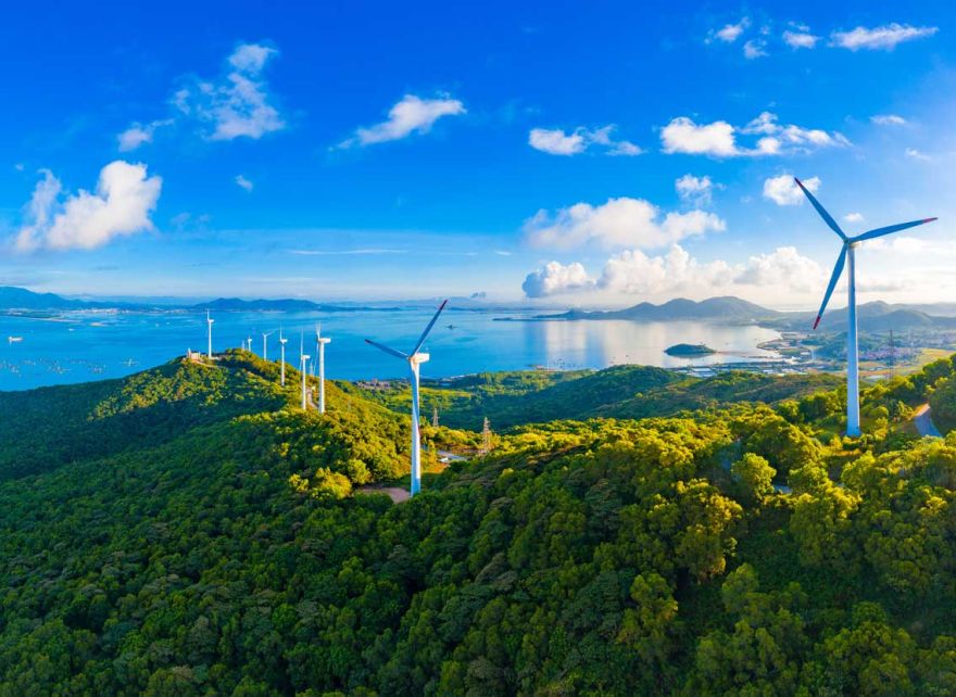 Direct air carbon capture and storage (DACCS)